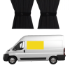 Rideau occultant pour fenêtre avant gauche - Fiat Ducato (Depuis 2006)