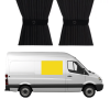 Rideau occultant pour fenêtre avant droite - Mercedes Sprinter (Depuis 2006)