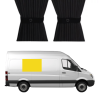 Rideau occultant pour fenêtre milieu droite - Mercedes Sprinter (Depuis 2006)