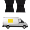 Rideau occultant pour fenêtre milieu droite - VW Crafter (Depuis 2017)