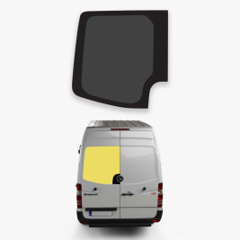 baie vitrée porte battante arrière gauche mercedes sprinter (2006-2018)