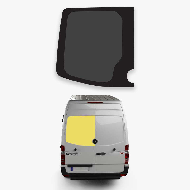 baie vitrée porte battante arrière gauche sprinter (2006-2018) baie vitrée porte battante arrière gauche sprinter (2006-2018)