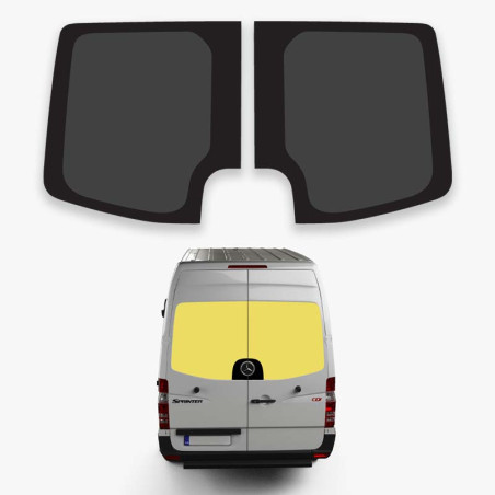 double lunette arrière pour mercedes sprinter (2006-2018)