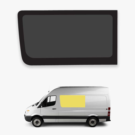 baie vitrée avant gauche mercedes sprinter 2006