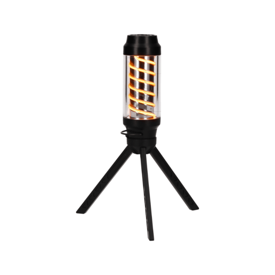 Lampe torche multifonction rechargeable T-torch CampGlow Haba sur son pied