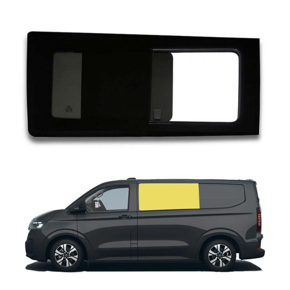 baie vitrée coulissante avant gauche avec ouverture arrière volkswagen T7 2024