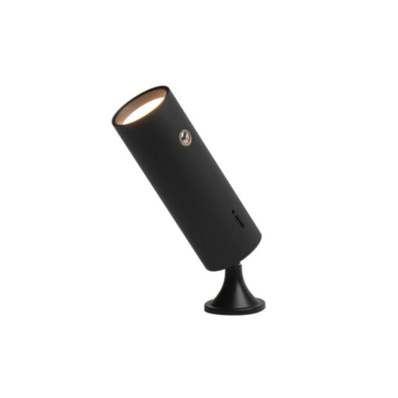 Lampe rechargeable aimantée multi-supports CARBEST sur pied