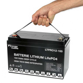 batterie lithium 100Ah energie mobile pas chère