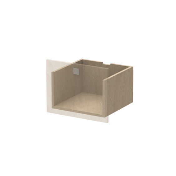 LONGBOARD - Tiroir haut - T327 vue meuble