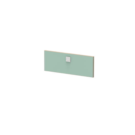 LONGBOARD - Façade de porte pour caisson réfrigérateur 1/4 - P7 - Vert Agave