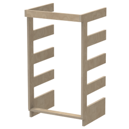 LONGBOARD - Caisson bas central pour passage de roue - LB103