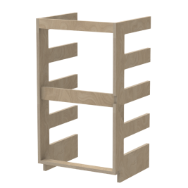 LONGBOARD - Caisson bas pour porte coulissante vers la gauche - LB101