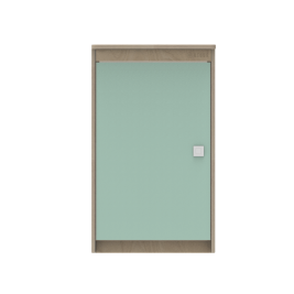 meuble uno 1 vert agave / bouleau