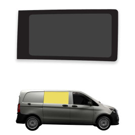 baie vitrée fixe avant droite pour mercedes vito depuis 2014