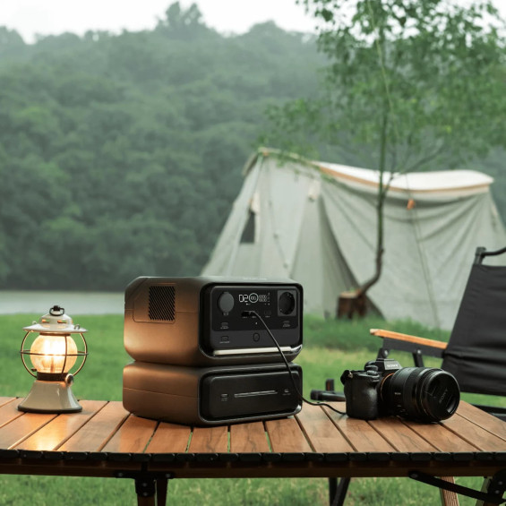 camping avec Batterie River 3 Plus - Ecoflow