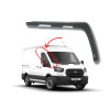 Un déflecteur à côté d'une photo de Ford Transit 2T