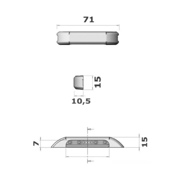 Dimensions de la lampe