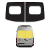 paire de panneaux fibre de verre portes battantes mercedes sprinter depuis 2018