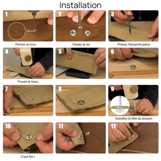 DIY rideau de van