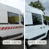 avant après cache de finition master