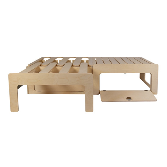Lit banquette pour van 120 cm de large