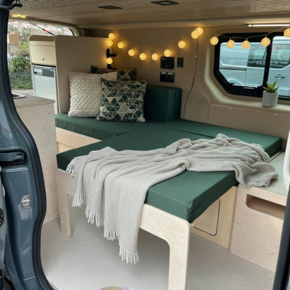 lit convertible pour véhicule utilitaire