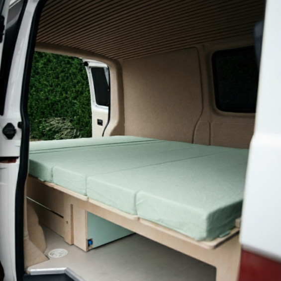 housse sur mesure pour matelas de van