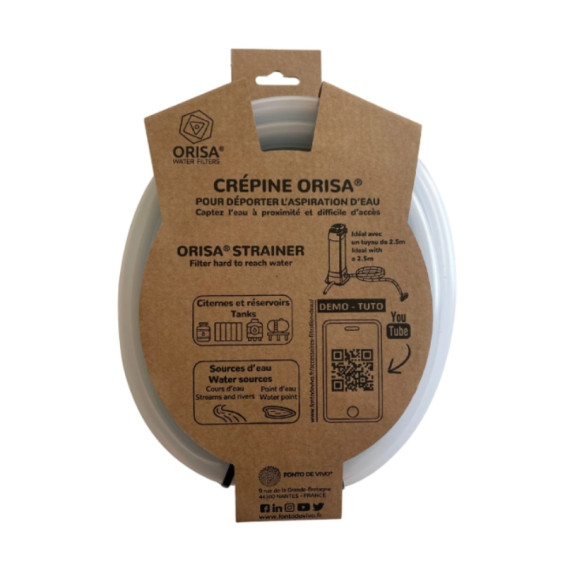 crépine déportée pour filtre à eau orisa