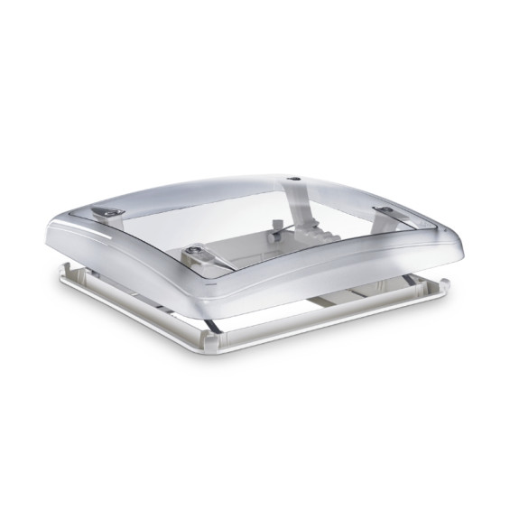Lanterneau 400x400 Dometic Mini Heki S-FL en position ouverte ventilation