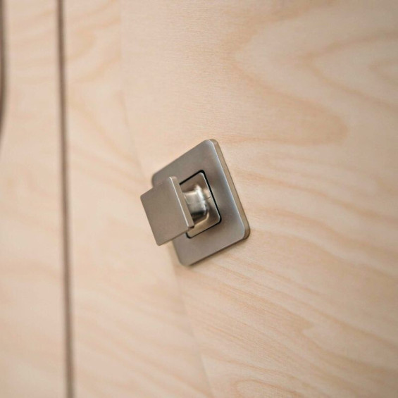 Pushlock carré en alu...