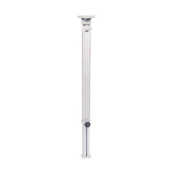pied de table télescopique en aluminium Astro 3 de marque Lippert