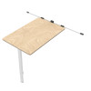 plateau de table avec rail pour van