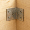 Equerre pour assemblage de meubles en van