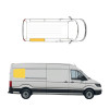Rideau occultant pour fenêtre arrière droite - VW Crafter (Depuis 2017)