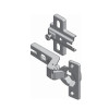 Vue 3D de la charnière freinée pour van