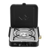 Réchaud à gaz 1 cook turbo avec support pour casseroles
