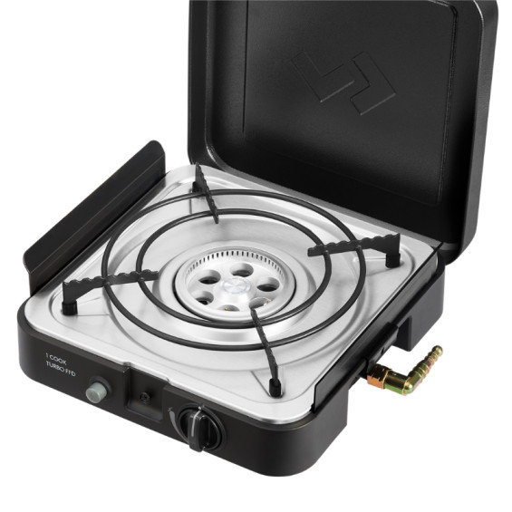 Réchaud à gaz 1 cook turbo avec adaptateur FRA