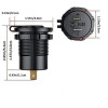 chargeur usb-c encastrable circuit 12V