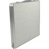 Table de camping pliante Bayasun format valise fermée - 60 x 60 cm
