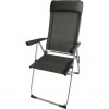 Fauteuil de camping pliant Bayasun Eco Plus textilène gris - vue 3/4