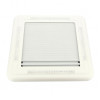 Lanterneau 40x40 Climatherm Pro Conversion Van - vue intérieure avec store occultant