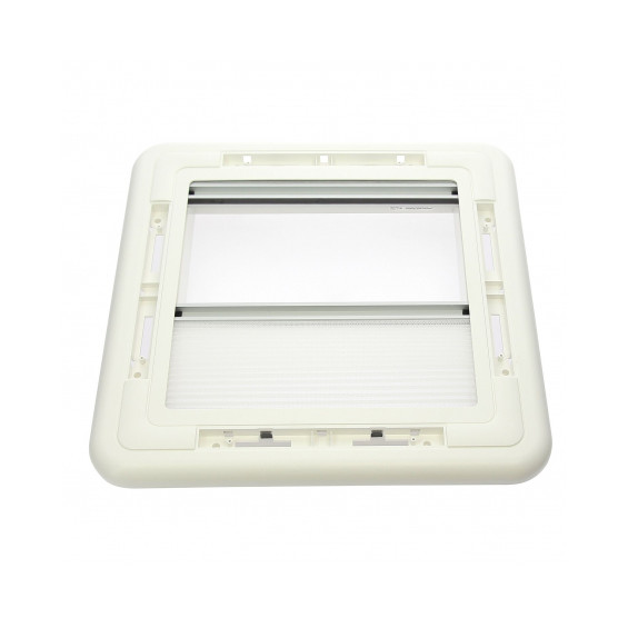 Lanterneau 40x40 Climatherm Pro - vue intérieure avec éclairage LED et moustiquaire