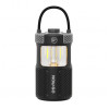 Lampe enceinte Bluetooth rechargeable Follow Light F1 Noire Now:Go, vue de face