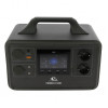 Vue d'ensemble du pack EZA : Power Station E1200, sacoche de transport et panneau solaire 100W