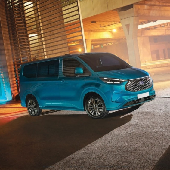Fenêtre affleurante avant gauche pour Ford Transit Custom 2023 - vue de face