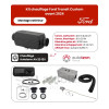 contenu du kit de chauffage autoterm Air 2D pour ford transit custom
