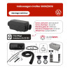 Contenu du Kit chauffage Autoterm Air 2D Volkswagen Crafter 2006/2016 - montage extérieur - 12V