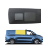 Emplacement de la fenêtre affleurante avant droite sur Ford Transit Custom 2023 - position rang 2