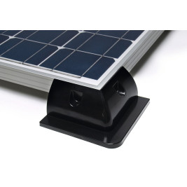 Cornière d'angle noire pour fixer les panneaux solaires sans percer