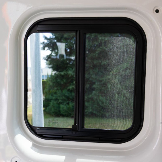 baie vitrée coulissante avec moustiquaire arrière gauche ducato, boxer, jumper depuis 2007